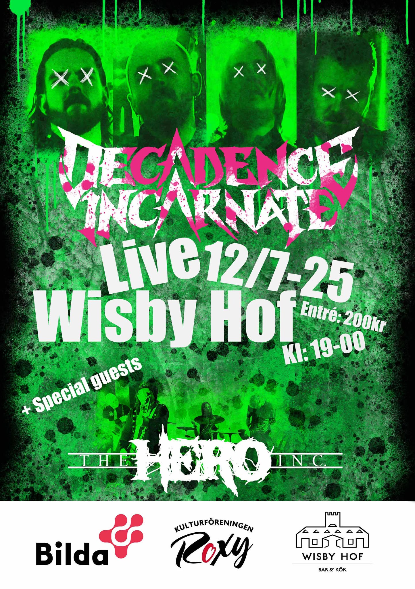 Decadence Incarnate releaseparty